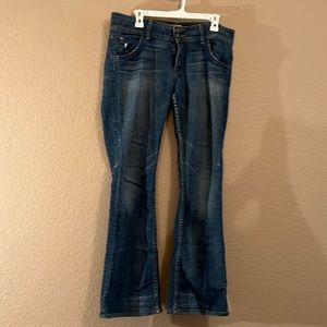 Hudson flare flap pocket jeans. Size 31.